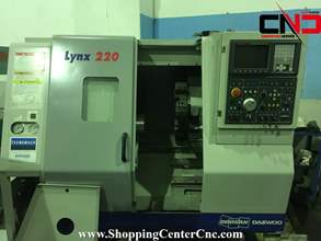 تراش سی ان سی دو محور Doosan Daewoo Lynx 220ساخت کره جنوبی